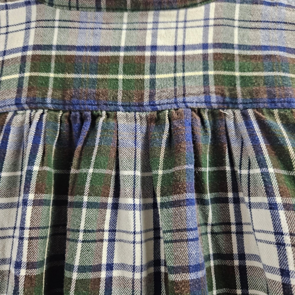 DENIM & SUPPLY RALPH LAUREN | Green Blue Plaid Flannel Shirt Medium RL Utility - Picture 10 of 12